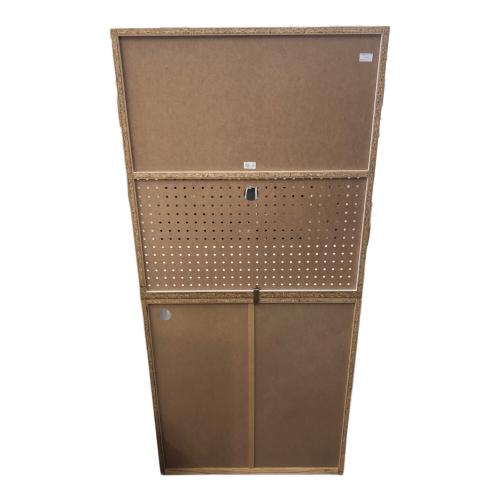 関家具 (セキカグ) 食器棚 ナチュラル ホワイト 幅80㎝