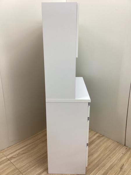 関家具 (セキカグ) 食器棚 ホワイト ホワイト 幅100㎝｜トレファクONLINE