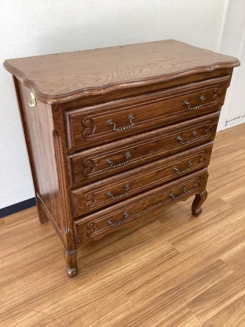 三越家具 (ミツコシカグ) Brugge 4段チェスト Made in ROMANIA