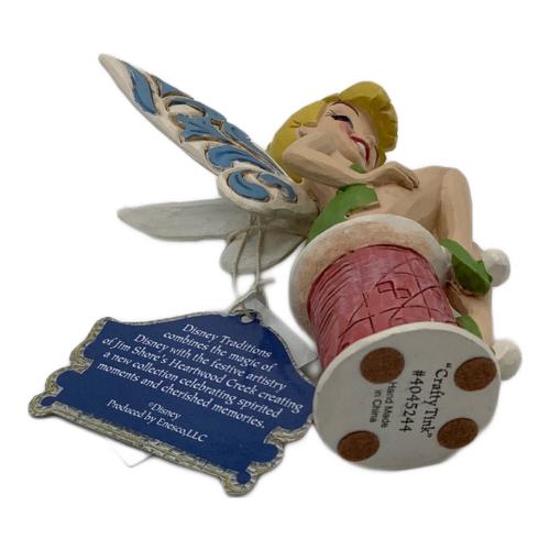 Jim Shore for Enesco ディズニートラディション ジムショア ティンカーベル お座りポーズ ディズニーフィギュア 4インチ