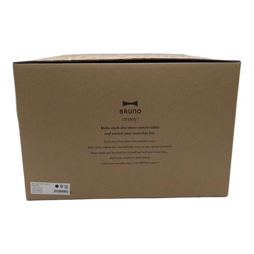 BRUNO (ブルーノ) スチーム＆ベイクトースター BOE067-BK 程度S(未使用品) 未使用品