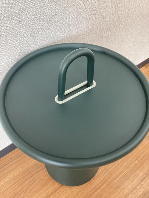 ACTUS (アクタス) mindo 104 サイドテーブル ダークグリーン