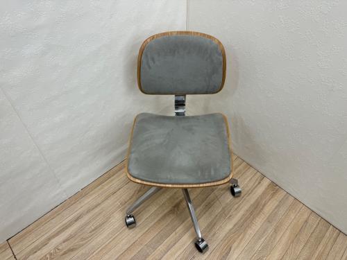 KANADEMONO (カナデモノ) ワークチェアー ナチュラル×ライトグレー  OCH-K16-DG-N アッシュ材 Stylish - Modern