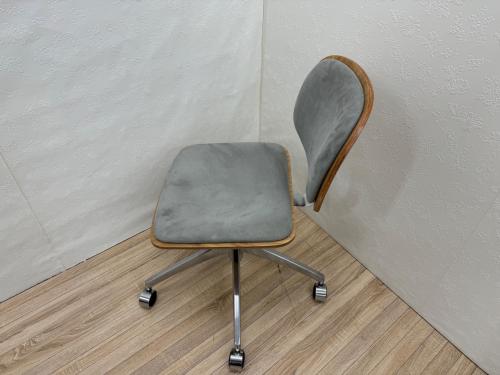 KANADEMONO (カナデモノ) ワークチェアー ナチュラル×ライトグレー  OCH-K16-DG-N アッシュ材 Stylish - Modern