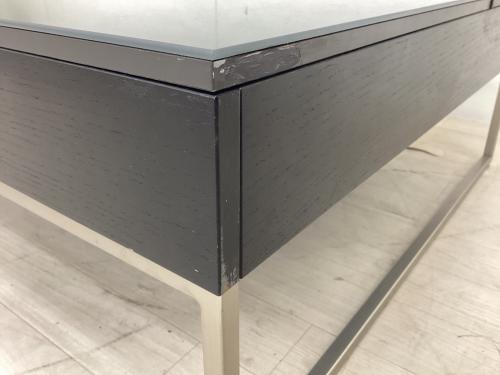 BoConcept (ボーコンセプト) ローテーブル 幅:約115㎝ ダークブラウン Chiva