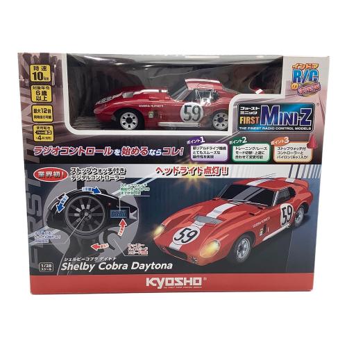 京商 (キョウショウ) ラジコン ファーストミニッツ シェルビーコブラ デイトナ レッド