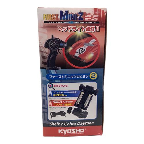 京商 (キョウショウ) ラジコン ファーストミニッツ シェルビーコブラ デイトナ レッド