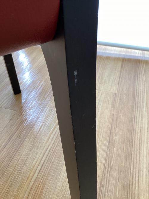 CASSINA IXC. (カッシーナ イクスシー) アームレスチェア ジンジャー ダイニングチェアー レッド