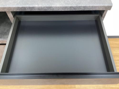 Pamouna (パモウナ) キッチンカウンター グレー ソフトクローズ EMA-1000R 幅100㎝