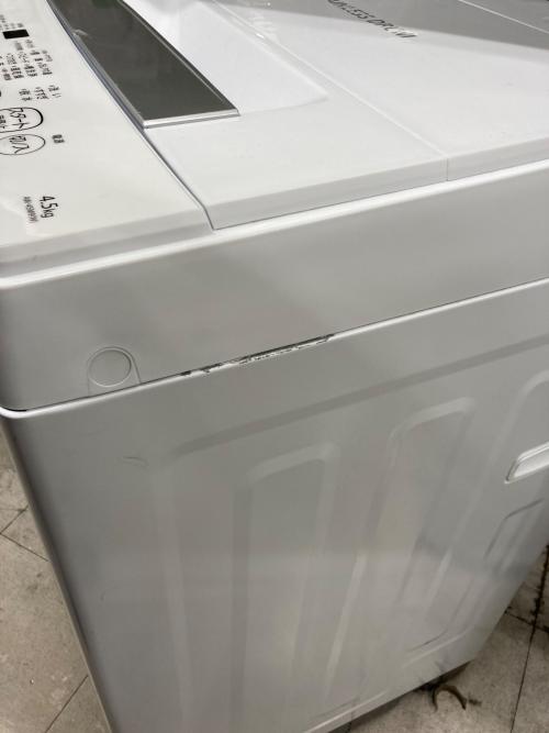 TOSHIBA (トウシバ) 全自動洗濯機 4.5kg AW-45M9 2021年製 クリーニング済
