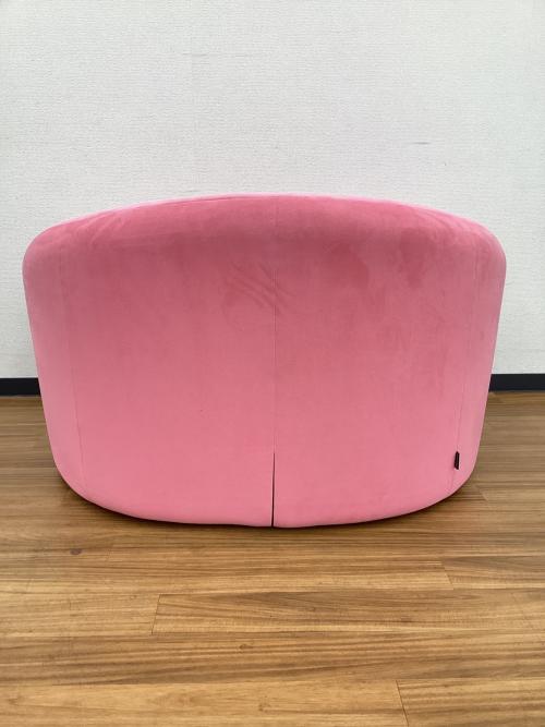 ligne roset (リーンロゼ) 1人掛けソファー ROSETPumpkin (ロゼパンプキン)　 ピエール・ポラン　ピンク ファブリック