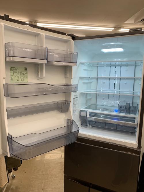 TOSHIBA (トウシバ) 5ドア冷蔵庫 GR-T470GZL 2021年製 465L クリーニング済