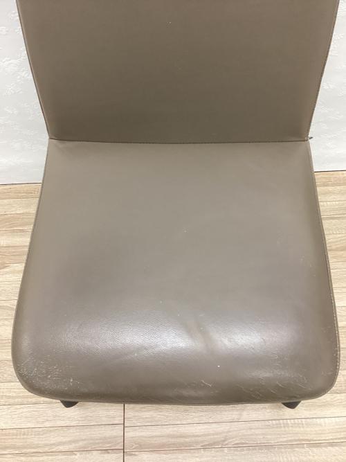 BoConcept (ボーコンセプト) ダイニングチェアー グレー レザー