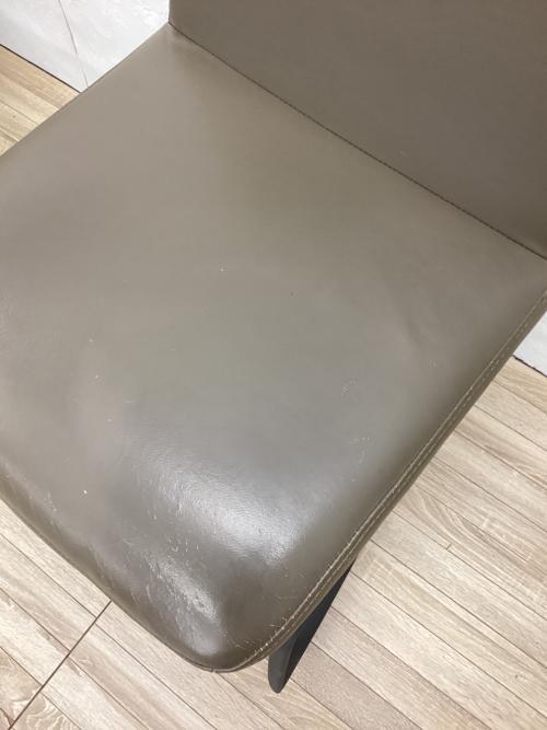 BoConcept (ボーコンセプト) ダイニングチェアー グレー レザー Lausanne