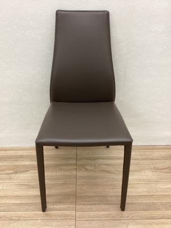 CALLIGARIS (カリガリス) ダイニングチェアー グレー ルーマニア製 レザー