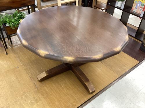 飛騨清見工房 (ヒダキヨミコウボウ) ダイニング3点セット ブラウン 木製