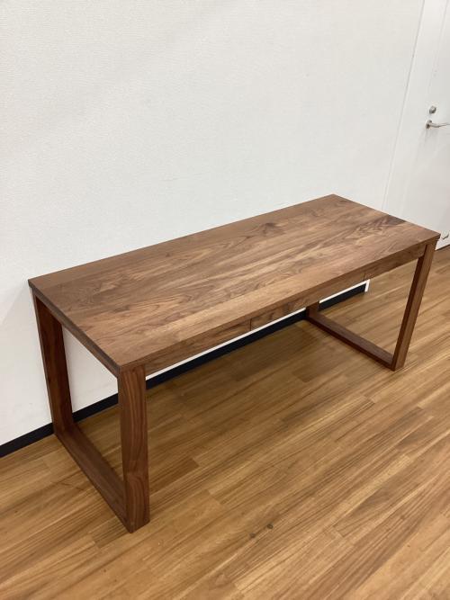 REAL Style (リアルスタイル) デスク REPRLY ブラウン 引出し付 ウォールナット 幅160㎝