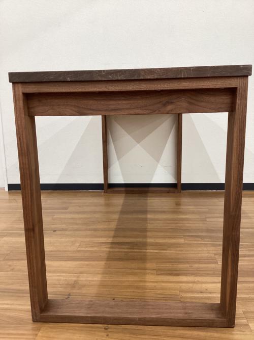 REAL Style (リアルスタイル) デスク REPRLY ブラウン 引出し付 ウォールナット 幅160㎝