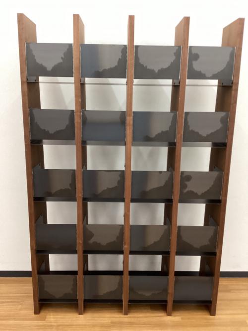 REAL Style (リアルスタイル) KNOX ブックシェルフ4列 ウォールナット