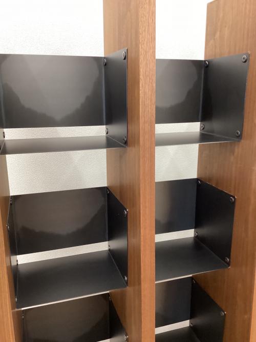 REAL Style (リアルスタイル) KNOX ブックシェルフ4列 ウォールナット