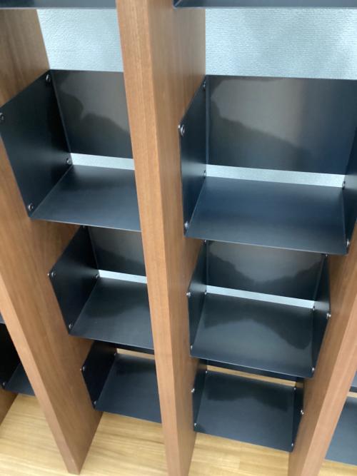 REAL Style (リアルスタイル) KNOX ブックシェルフ4列 ウォールナット