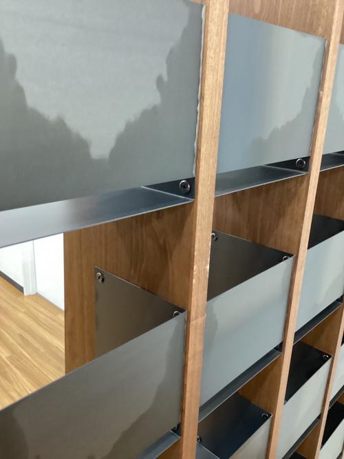 REAL Style (リアルスタイル) KNOX ブックシェルフ4列 ウォールナット