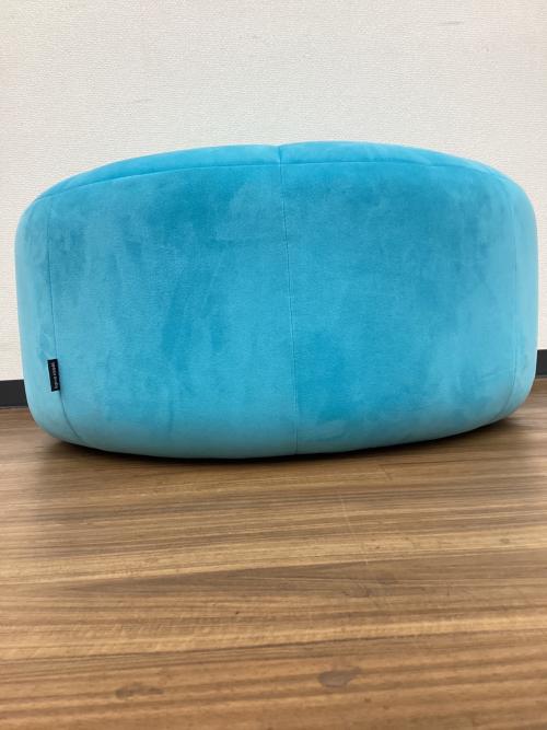 ligne roset (リーンロゼ) オットマン ROSETPumpkin　ピエール・ポラン　ライトブルー パフ ファブリック  幅73㎝