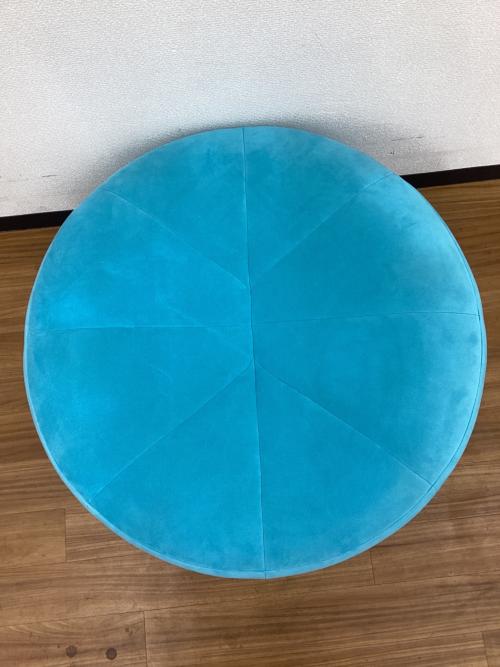 ligne roset (リーンロゼ) オットマン ROSETPumpkin　ピエール・ポラン　ライトブルー パフ ファブリック  幅73㎝