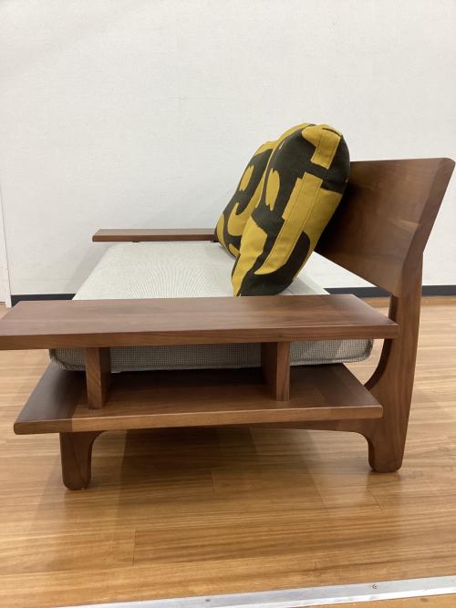 柚木沙弥郎・飛騨産業コラボのクッション 飛騨産業 (ヒダサンギョウ) 2人掛けソファー 柚木沙弥郎コラボ