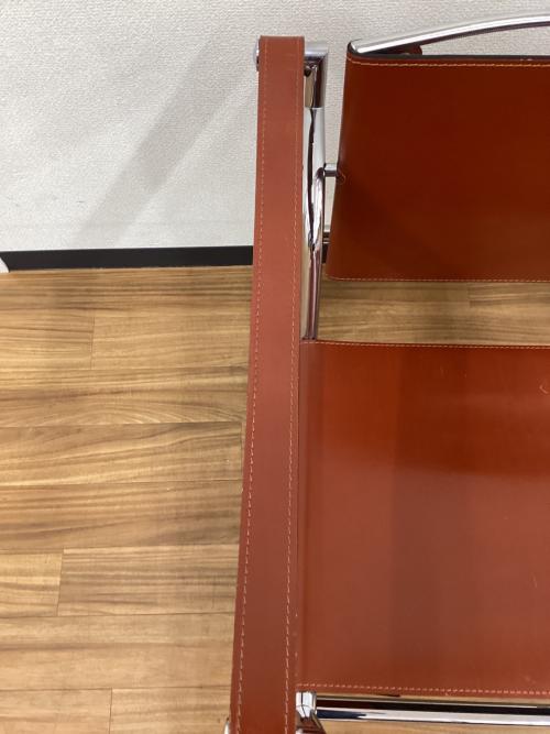 CASSINA (カッシーナ) スリングチェア LC1 LE CORBUSIER , PIERRE JEANNERET , CHARLOTTE PERRIAND ブラウン レザー