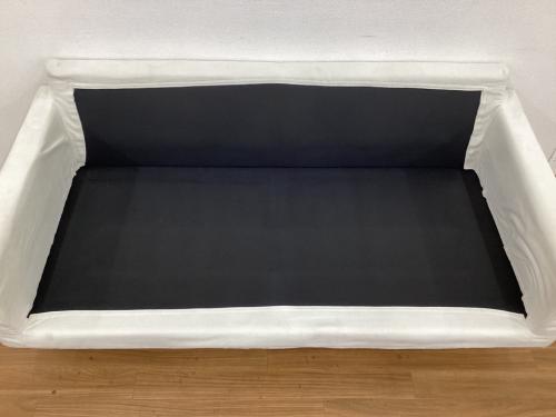 高野木工 (タカノモッコウ) 2人掛けソファー LEO　幅:約165㎝ アイボリー