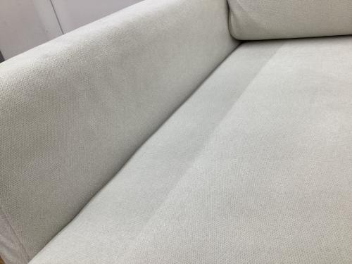 高野木工 (タカノモッコウ) 2人掛けソファー LEO　幅:約165㎝ アイボリー