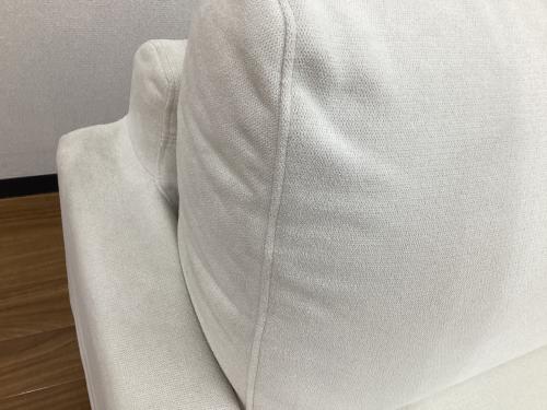 高野木工 (タカノモッコウ) 2人掛けソファー LEO　幅:約165㎝ アイボリー