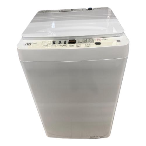 Hisense (ハイセンス) 全自動洗濯機 5.5kg HW-T55H 2022年製 クリーニング済 50Hz／60Hz
