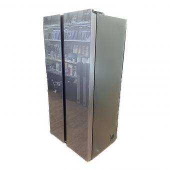 AQUA (アクア) 2ドア冷蔵庫 急速冷凍 AQR-SBS48R 2024年製 475L 192L リファビッシュ品 クリーニング済