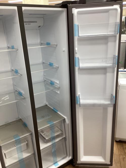 AQUA (アクア) 2ドア冷蔵庫 急速冷凍 AQR-SBS48R 2024年製 475L 192L リファビッシュ品 クリーニング済