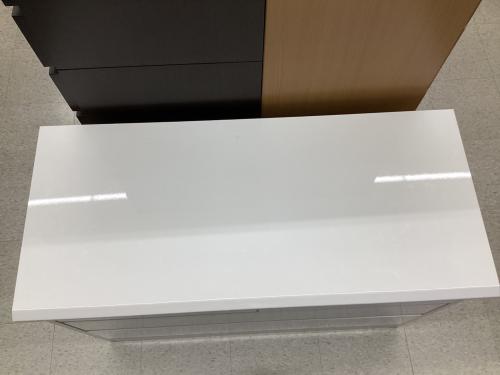 ローチェスト ホワイト 3段