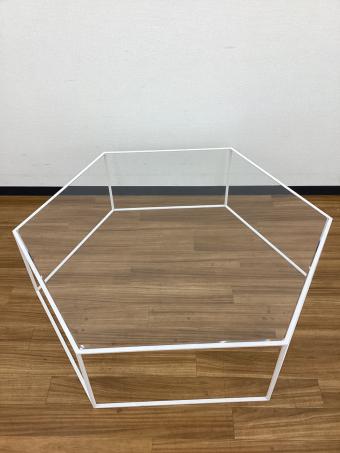 CASSINA IXC. (カッシーナ イクスシー) ローテーブル DESALT社 HEXAGON 690 Tokujin Yoshioka（吉岡 徳仁）