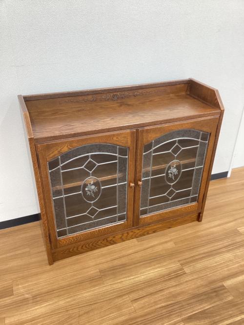 三越家具 (ミツコシカグ) Brugge　2枚扉キャビネット ブラウン オーク材