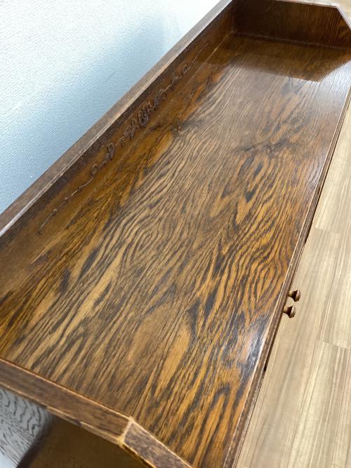 三越家具 (ミツコシカグ) Brugge　2枚扉キャビネット ブラウン オーク材