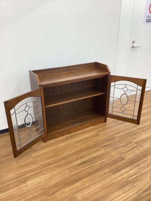 三越家具 (ミツコシカグ) Brugge　2枚扉キャビネット ブラウン オーク材