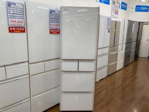 HITACHI (ヒタチ) 5ドア冷蔵庫 自氷付き R-S40R(XW) 2022年製 401L 清掃済