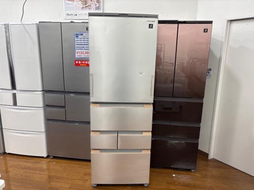 SHARP (シャープ) 5ドア冷蔵庫 SJ-MW46H-S 2021年製 457L 清掃【未実施】