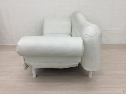 シノハラ ソファーベッド ホワイト 合皮 シエル