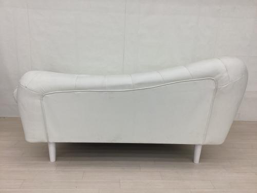 シノハラ ソファーベッド ホワイト 合皮 シエル