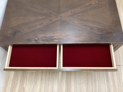 DOMANI (ドマニ) ローテーブル ブラウン 引出し付 モーガントン