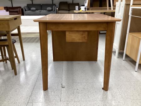 【トレファク鶴ヶ島店】コスパクリエーション ダイニングテーブル コスパクリエーション ダイニングテーブル 収納ラック付 伸縮