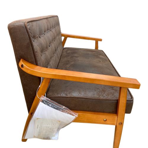 コスパクリエーション 木肘ヴィンテージソファ 2人掛け Bedford