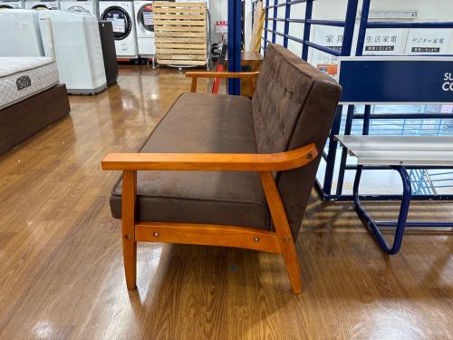 コスパクリエーション 木肘ヴィンテージソファ 3人掛け Bedford