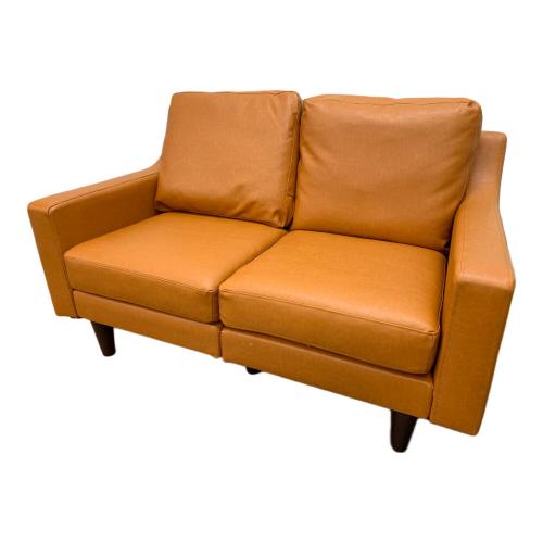 コスパクリエーション ヴィンテージスタンダードソファ 2人掛け 合皮 Crack